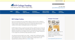 Desktop Screenshot of mvpcollegefunding.com